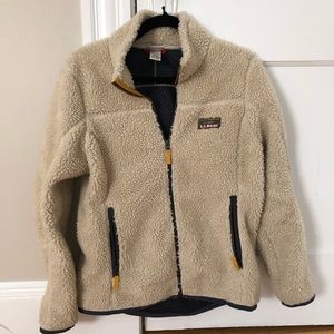 LL Bean Mountain Pile Fleece Sherpa Jacket